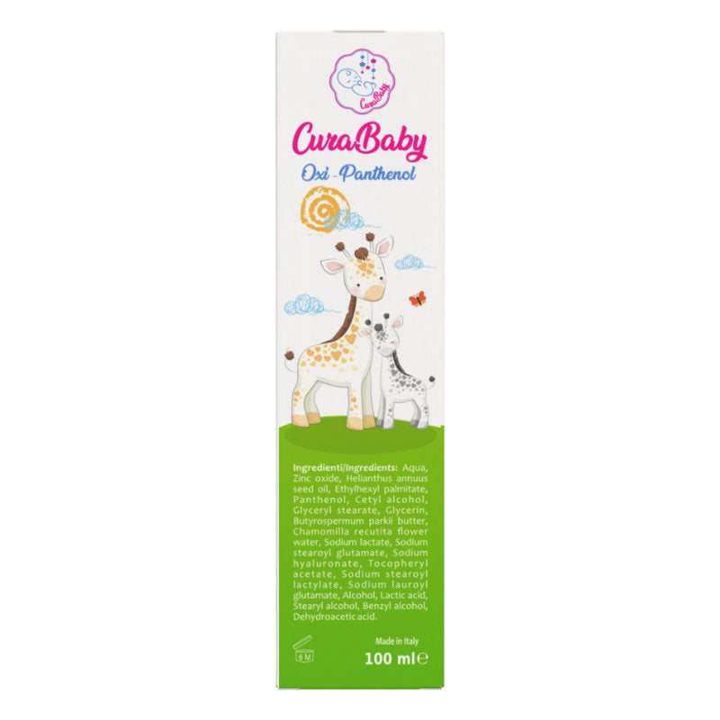 Crema Barriera. Pasta Lenitiva Cambio Pannolino, con Pantenolo ed Ossido di Zinco. 100 ml