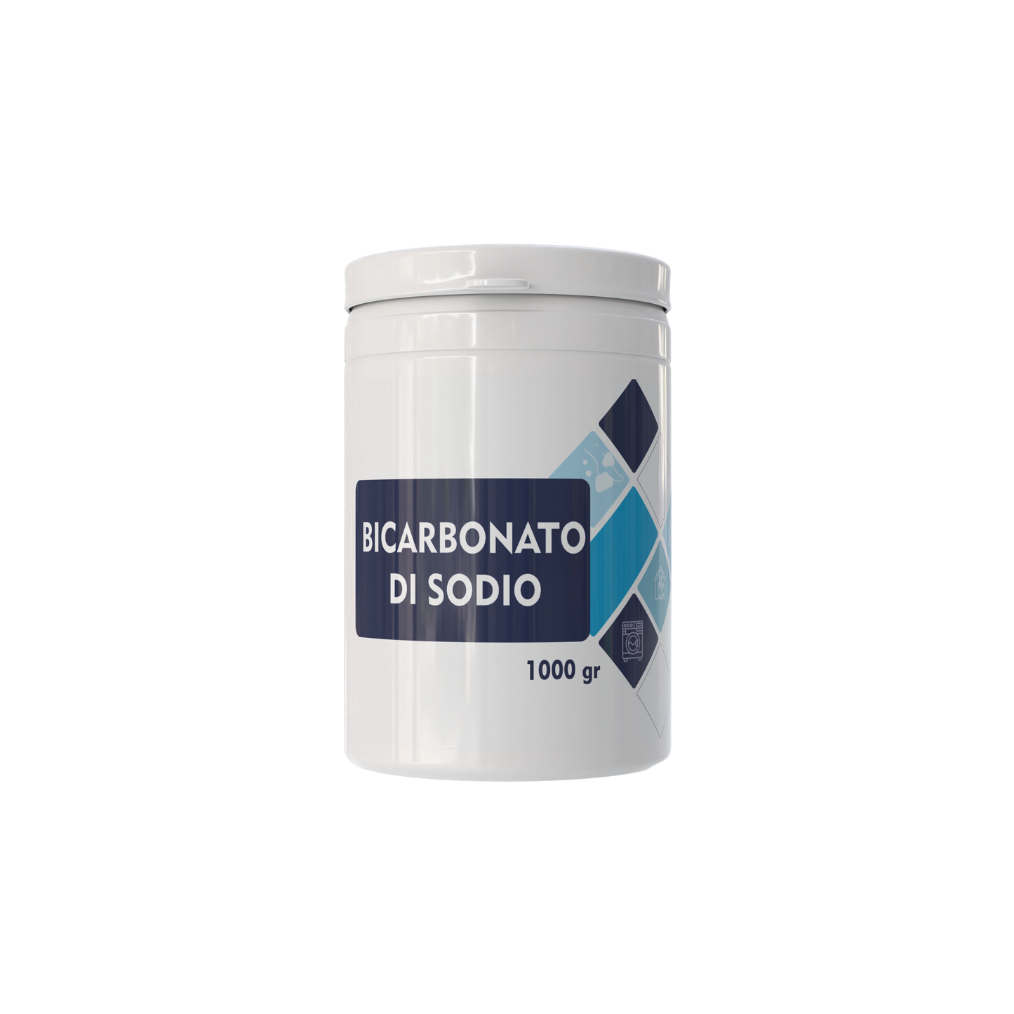 Bicarbonato di Sodio Multiuso, 1kg, per Pulizia Casa e Cucina, Deodorante Frigorifero, Lavaggio Frutta e Verdura