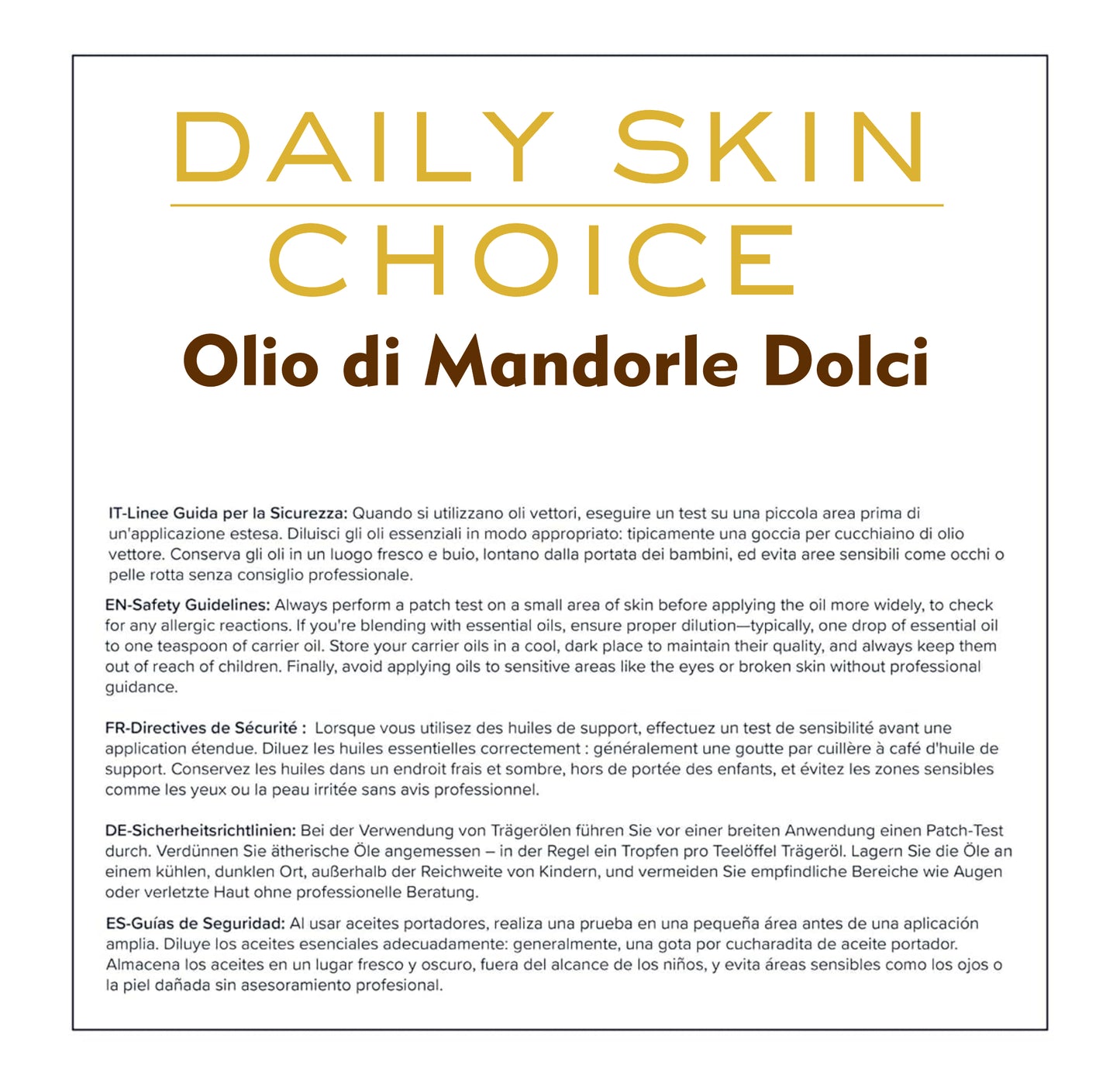 Cura Farma Olio Di Mandorle Dolci Naturale Vegano - 5 Litri Senza OGM - Ideale Per l’Aromaterapia, Massaggi E Smagliature In Gravidanza - Idratante Per Corpo - Viso - Labbra - Capelli - Pelle