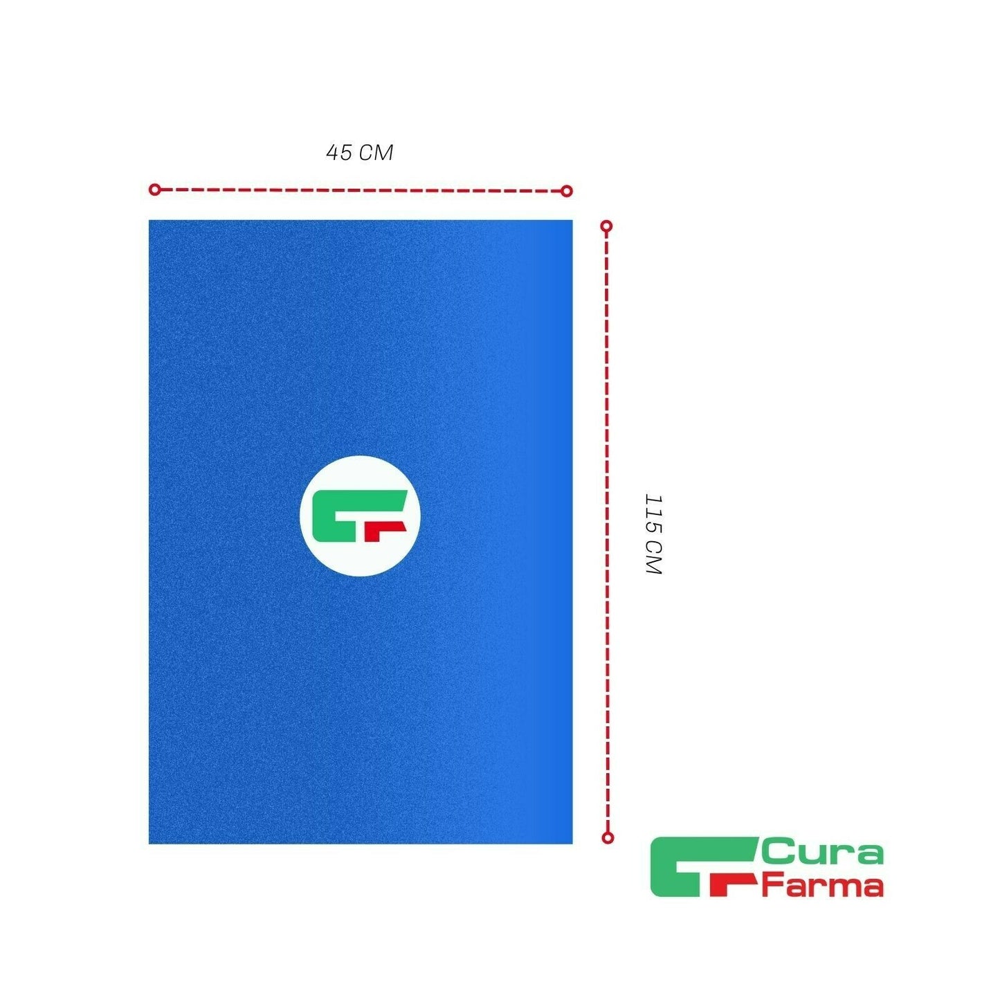 Tappeto 45x115 DECONTAMINANTE Blu 4 Tappeti ANTIBATTERICI 30 Fogli Adesivi