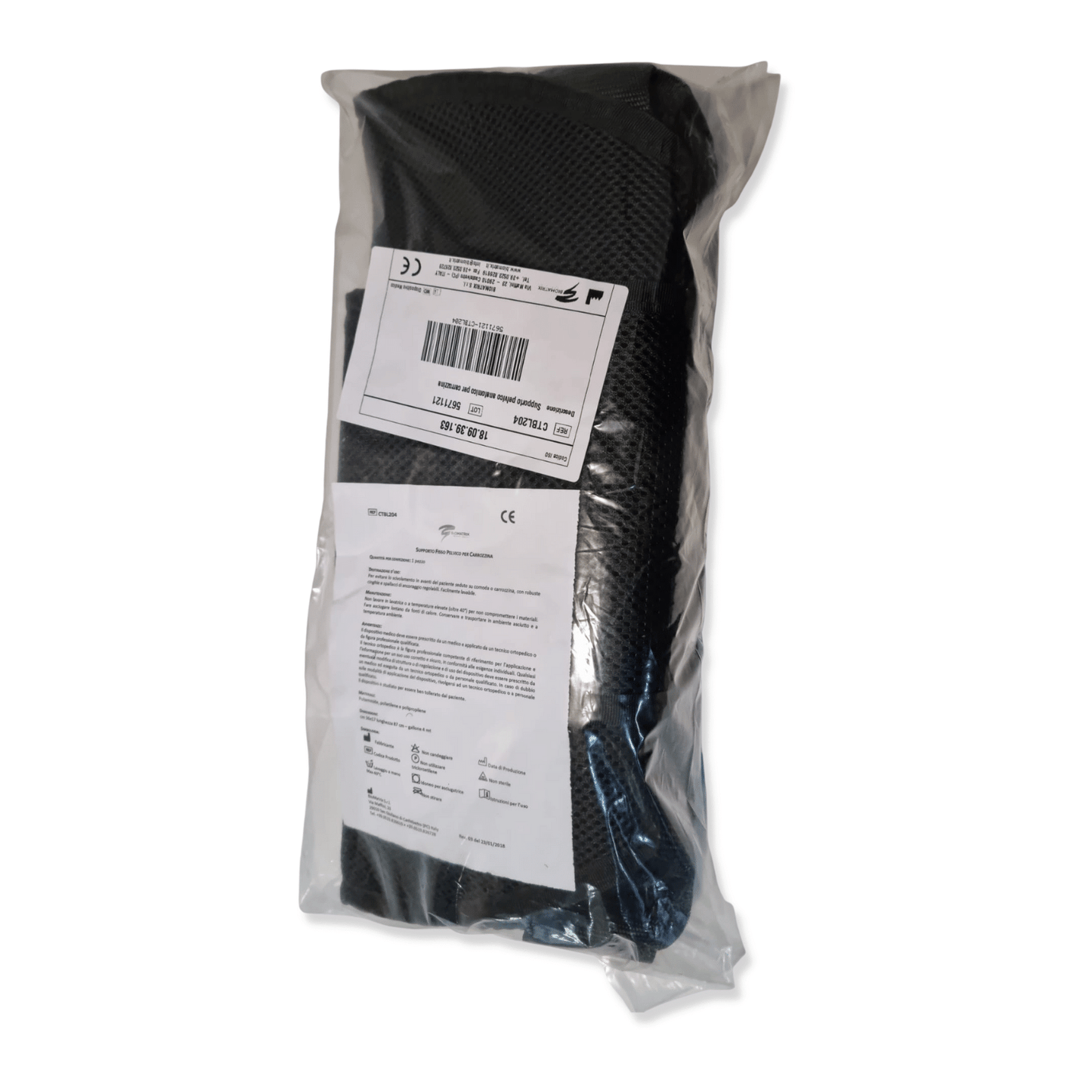 Supporto Pelvico Anatomico per Carrozzina Biomatrix CTBL204