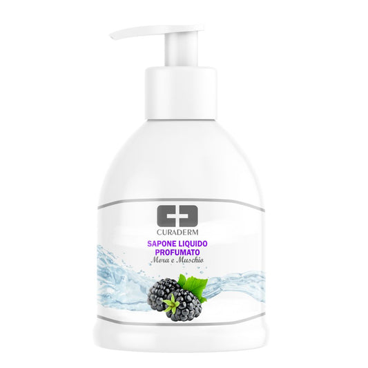 Sapone Liquido PROFUMATO Mora e Muschio EMOLIENTE 12x Pack