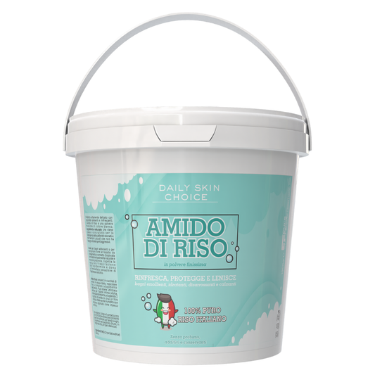 Amido di Riso Puro Italiano per Bagno, Lenitivo e Rinfrescante, 2,5 kg