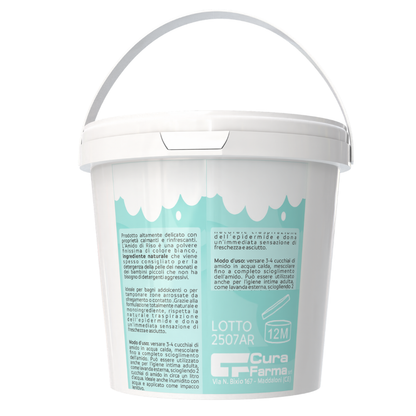 Amido di Riso Puro Italiano per Bagno, Lenitivo e Rinfrescante, 2,5 kg