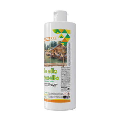 Olio di Citronella 1 Litro Puro e Concentrato | Profumo Fresco Agrumato | Ideale per Diffusori, Ambiente, Giardino e Uso Aromatico | Formato Convenienza 1000 ml