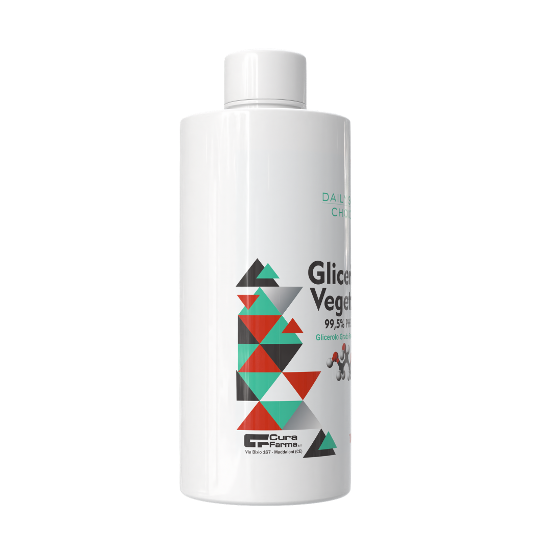 Glicerina Vegetale Pura 1 litro – 100% Naturale da Oli Vegetali – Uso Cosmetico, Alimentare e Farmaceutico – Idratante per Pelle e Capelli – Alta Purezza