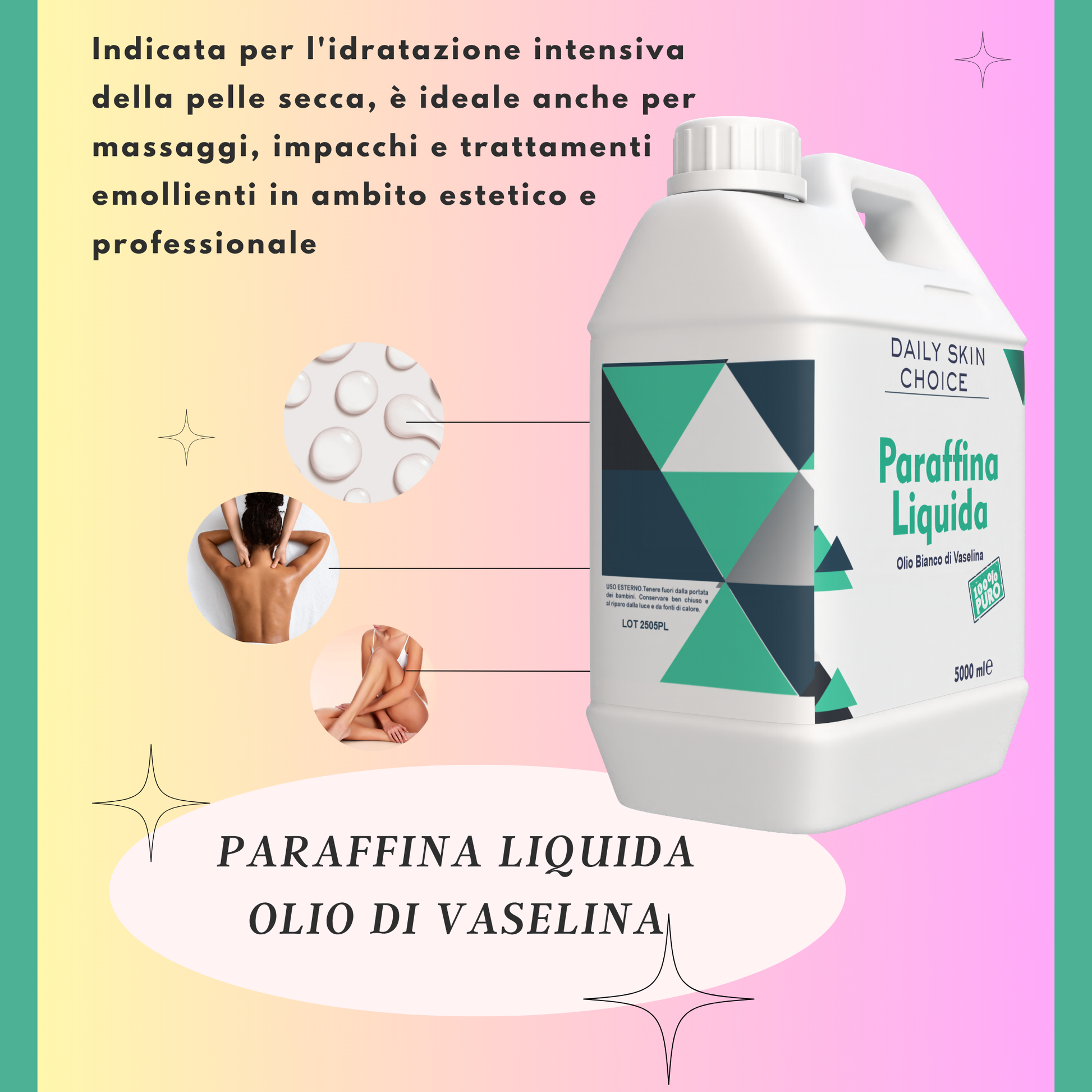 Paraffina Liquida, 5000 ml Cura Farma Paraffina Liquida, 5000 ml Cura Farma