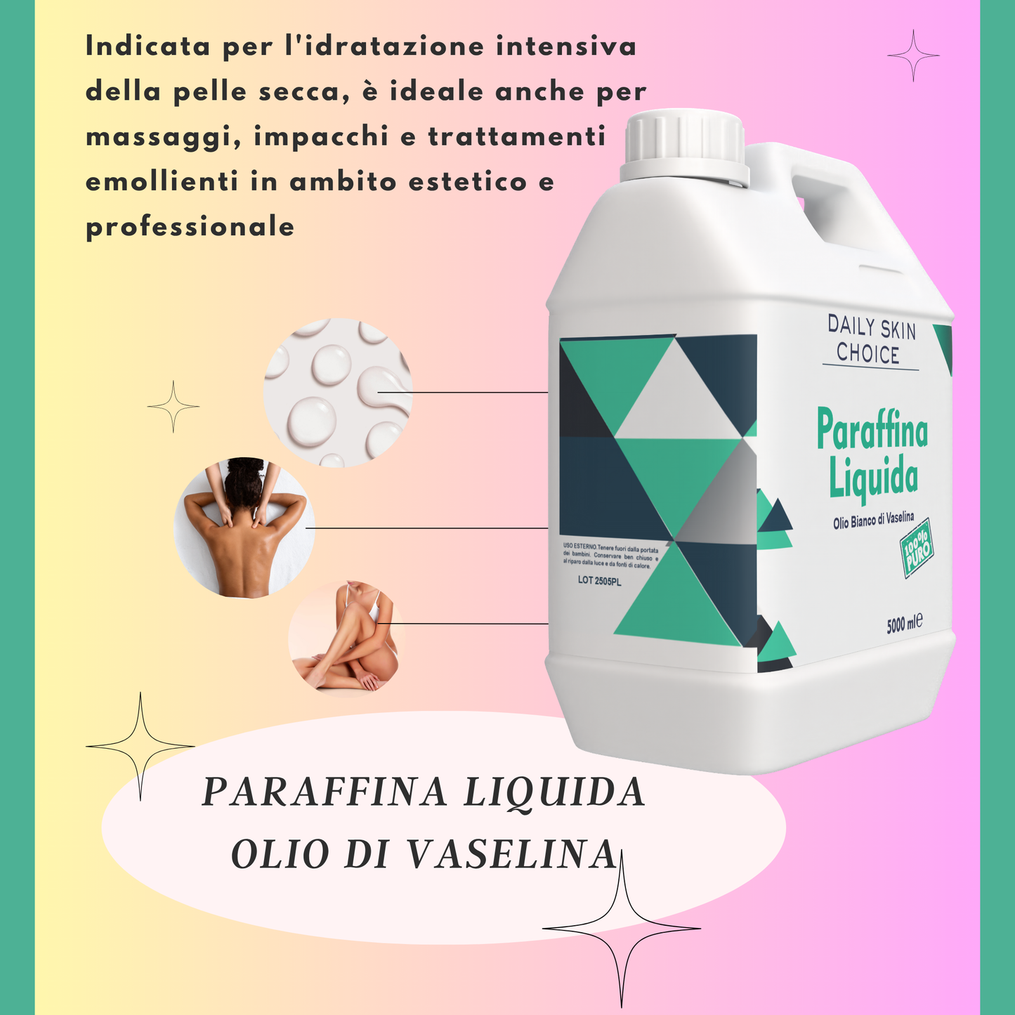 Paraffina Liquida, 5000 ml