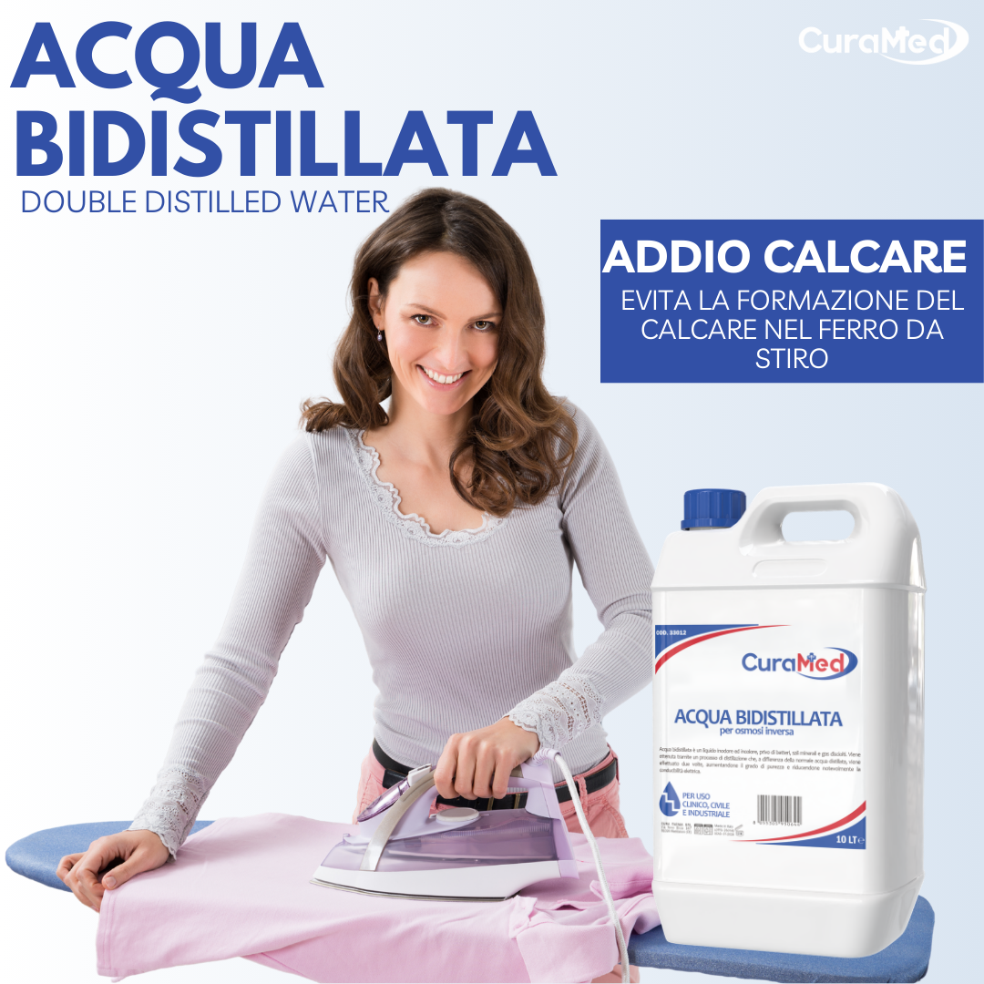Acqua Bidistillata – Tappo A Vite Con Sigillo Di Sicurezza – 10lt