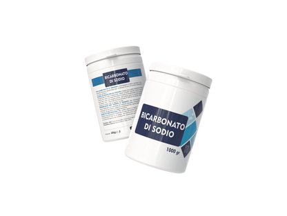 Bicarbonato di Sodio Multiuso, 1kg, per Pulizia Casa e Cucina, Deodorante Frigorifero, Lavaggio Frutta e Verdura