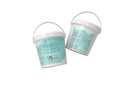 Amido di Riso Puro Italiano per Bagno, Lenitivo e Rinfrescante, 2,5 kg