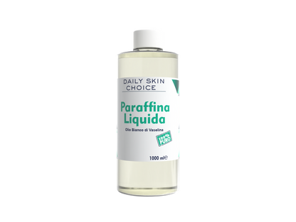 Paraffina Liquida OLIO VASELINA F.U.Emolliente TATTOO Pelle Secca 200 | 1000 ml