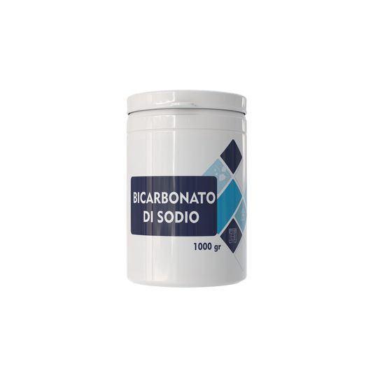 Bicarbonato di Sodio Multiuso, 1kg, per Pulizia Casa e Cucina, Deodorante Frigorifero, Lavaggio Frutta e Verdura