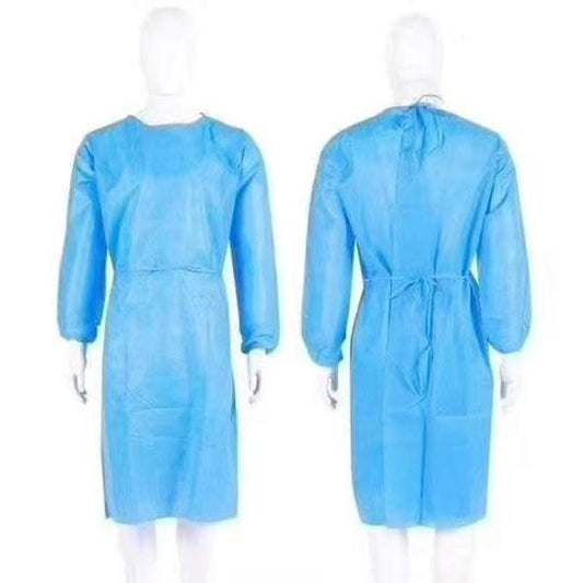 Camici VISITATORE Monouso TNT Polsini Elastici 10 Camici