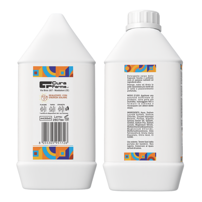 Bagnodoccia Patchouli 5 Lt, Bagno Doccia Corpo Profumato, Docciaschiuma Intenso e Avvolgente, Formato Convenienza Maxi per Uso Quotidiano