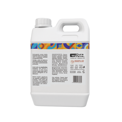 Bagnodoccia 5 Litri Eco Friendly – Sapone Liquido Delicato con Aloe Vera – Idratante e Lenitivo – Profumo Naturale – Formato Risparmio per Famiglie e Tutti i Tipi di Pelle