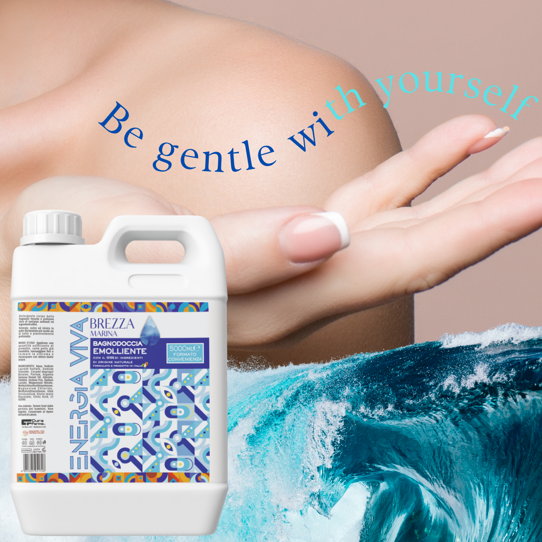 Bagnodoccia Brezza Marina 5 Lt – Bagno Doccia Corpo per Uso Quotidiano, Fragranza Fresca Marina, Schiuma Soffice, Formato Convenienza Maxi