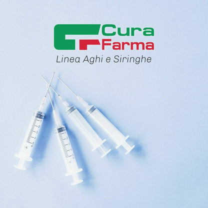 Siringa STERILE 1 ML Monouso 100 Siringhe AGO 25/26G LUER Insulina