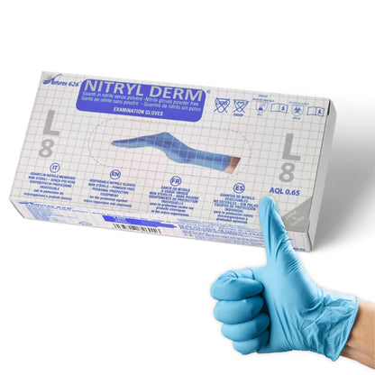 1000 Guanti in Nitrile colore Celeste senza Polvere - MEDICALE - Medical Sud s.r.l 1000 Guanti in Nitrile colore Celeste senza Polvere - MEDICALE - Medical Sud s.r.l